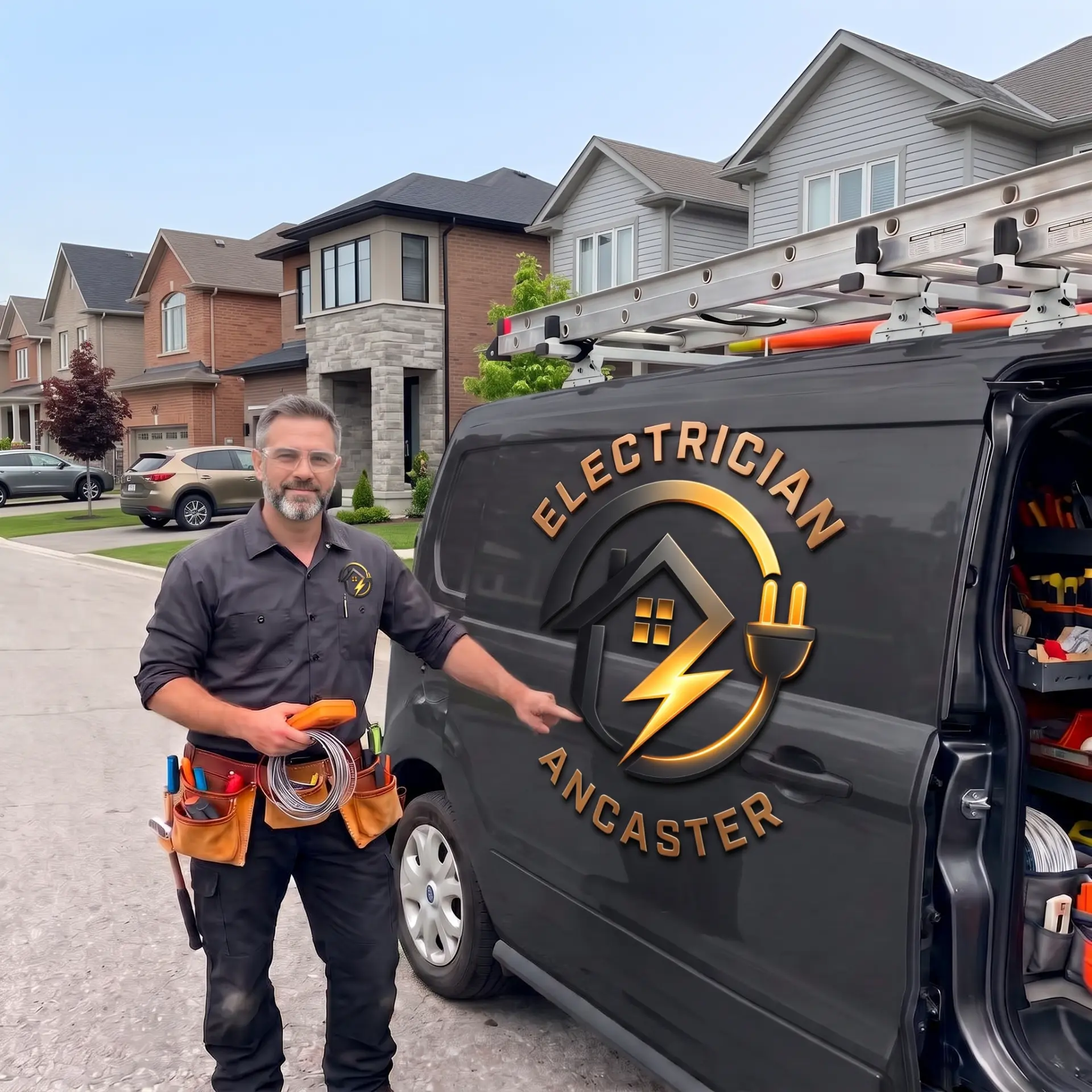 Residential electrical service for an Ancaster home