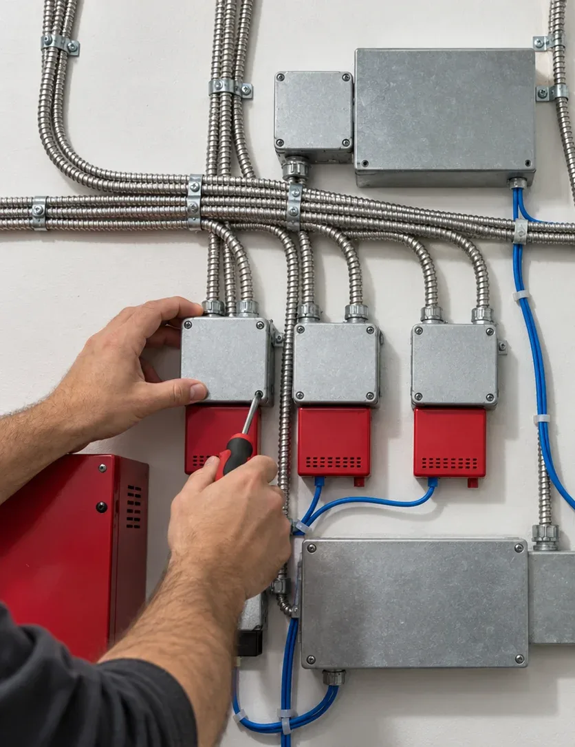 Smart residential lighting controls installed in an Ancaster home