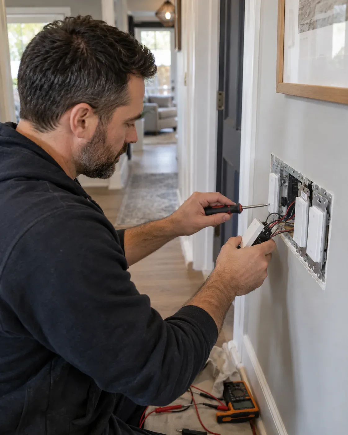 Electrical outlet installation and repair in Ancaster
